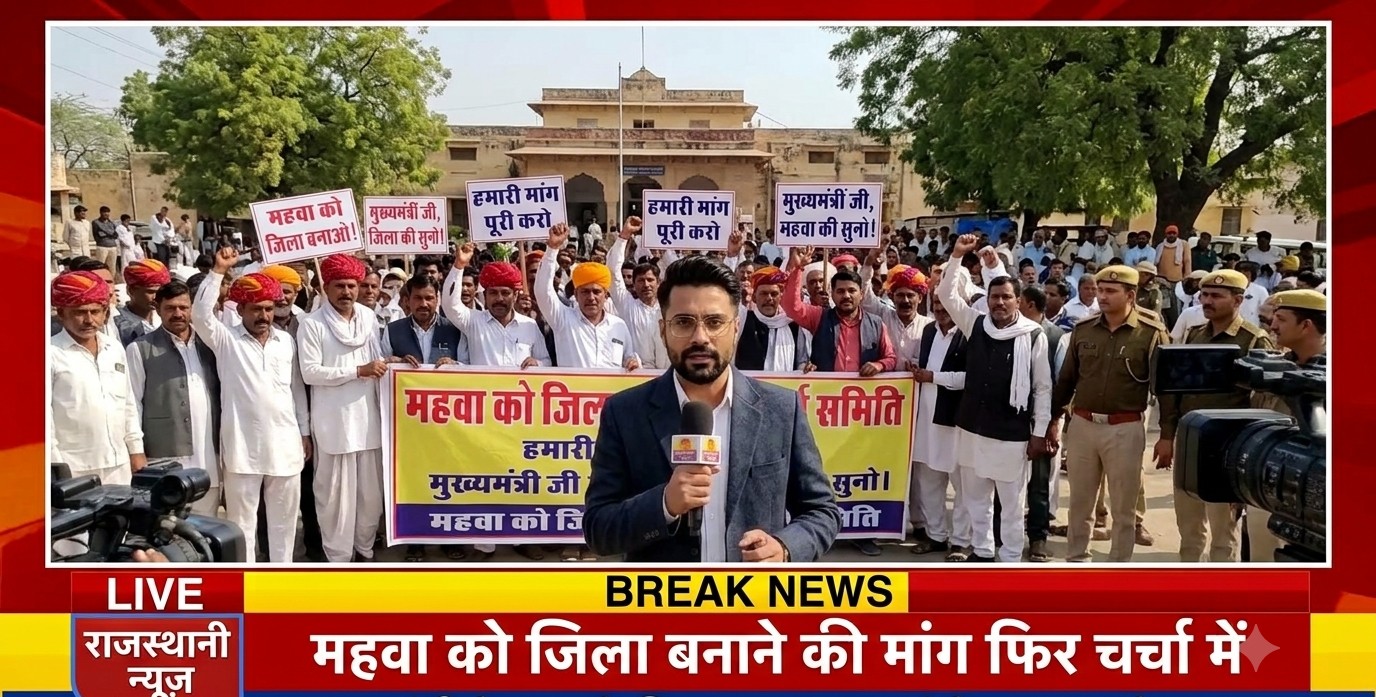 District Demand: Demand to Make Mahwa a Separate District Resurfaces